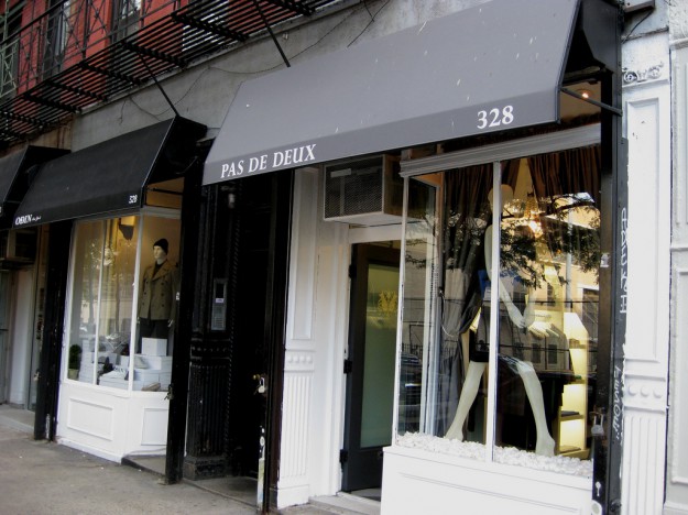 Pas de Deux boutique New York