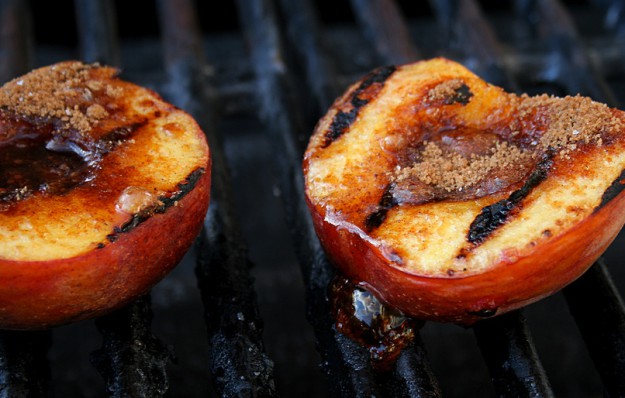 Grilled Peaches