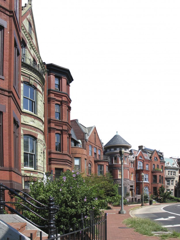 DCs Logan Circle- tall and isolated