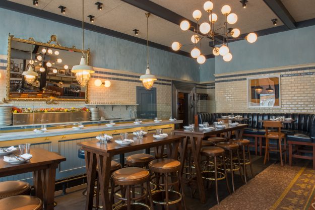 the hourly oyster house tablesimage credit melissa ostrow