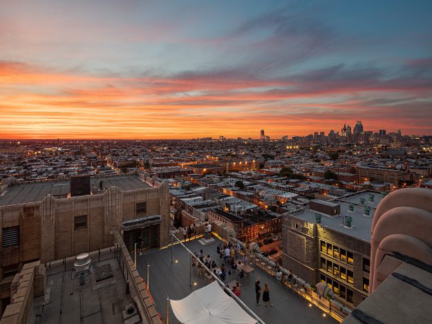 rooftop bar at bokbar